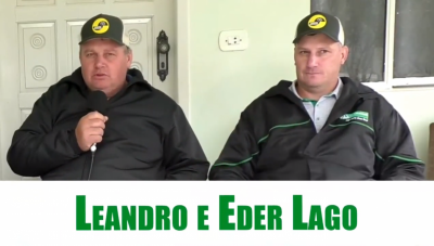 Produtividade de 244,8 sc/alq  concede aos associados Eder e Leandro Lago, o tÃ­tulo de campeÃµes do Desafio Soja 200 + da Coprossel